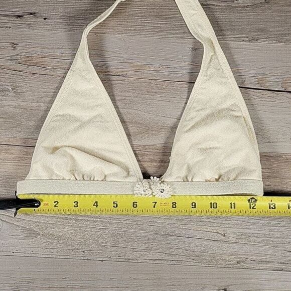 Juicy Couture Halter Bikini Top Sz S - Picture 5 of 9